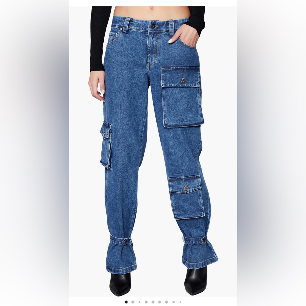 Women’s Bardot Cargo Relaxed Fit Jean Size 29